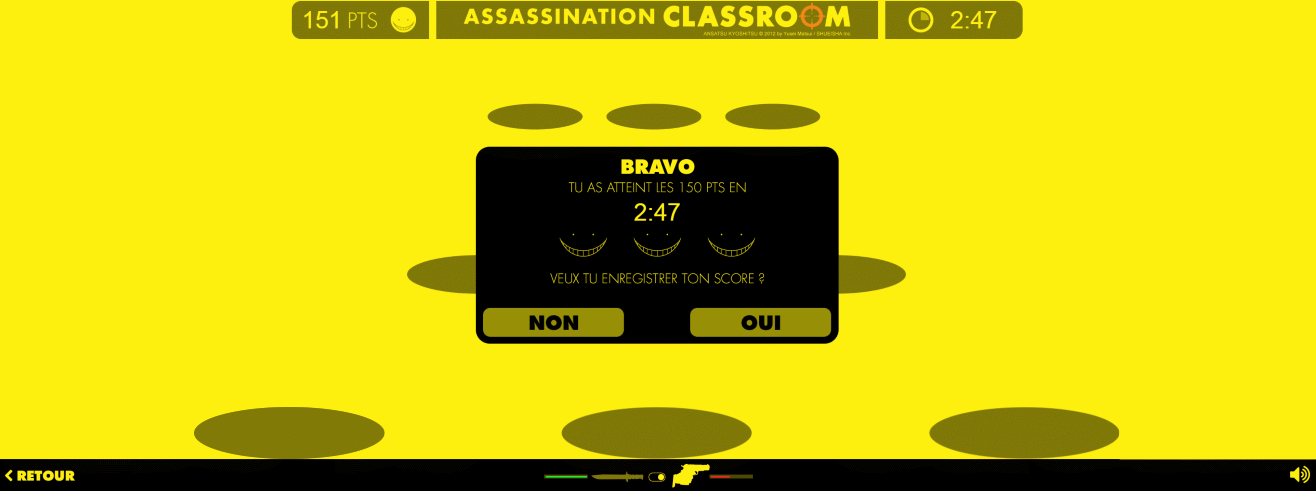 Assassination Classroom - Jeu Web