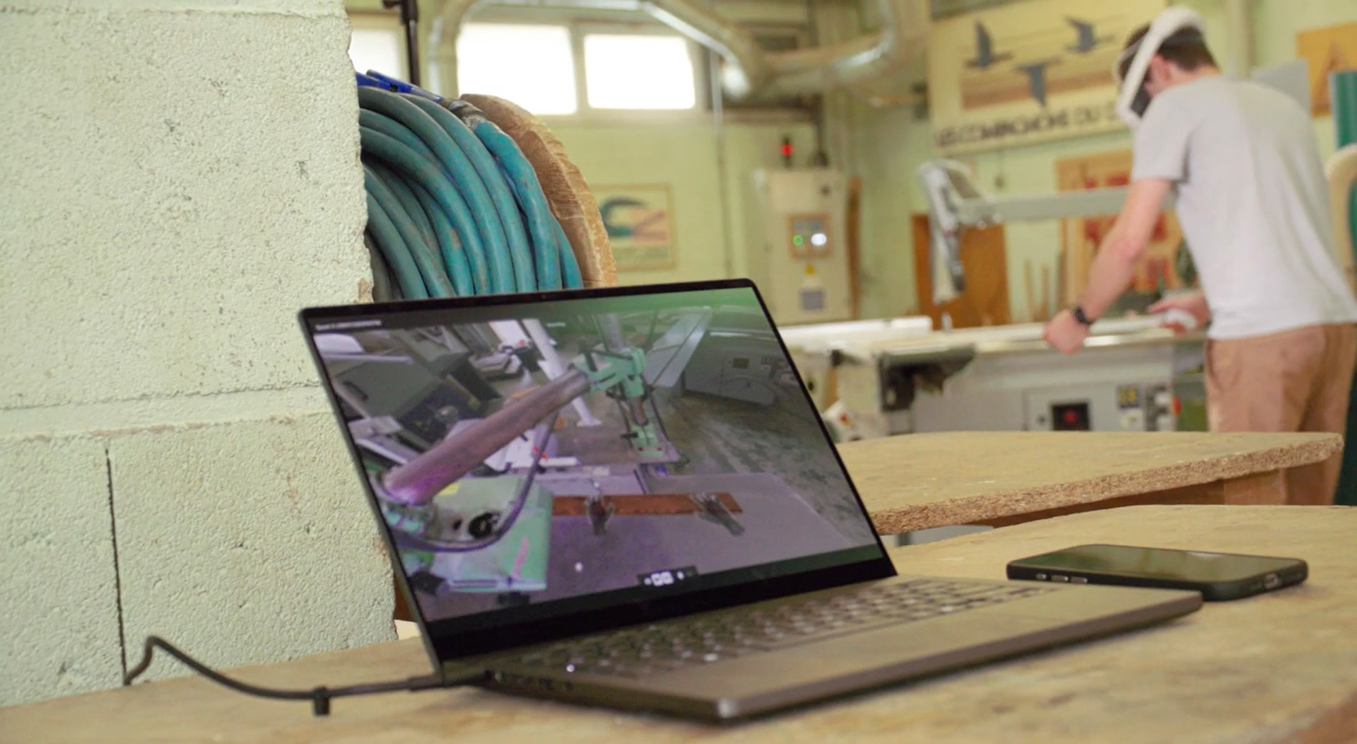 WebGL Simulation and virtual workshop