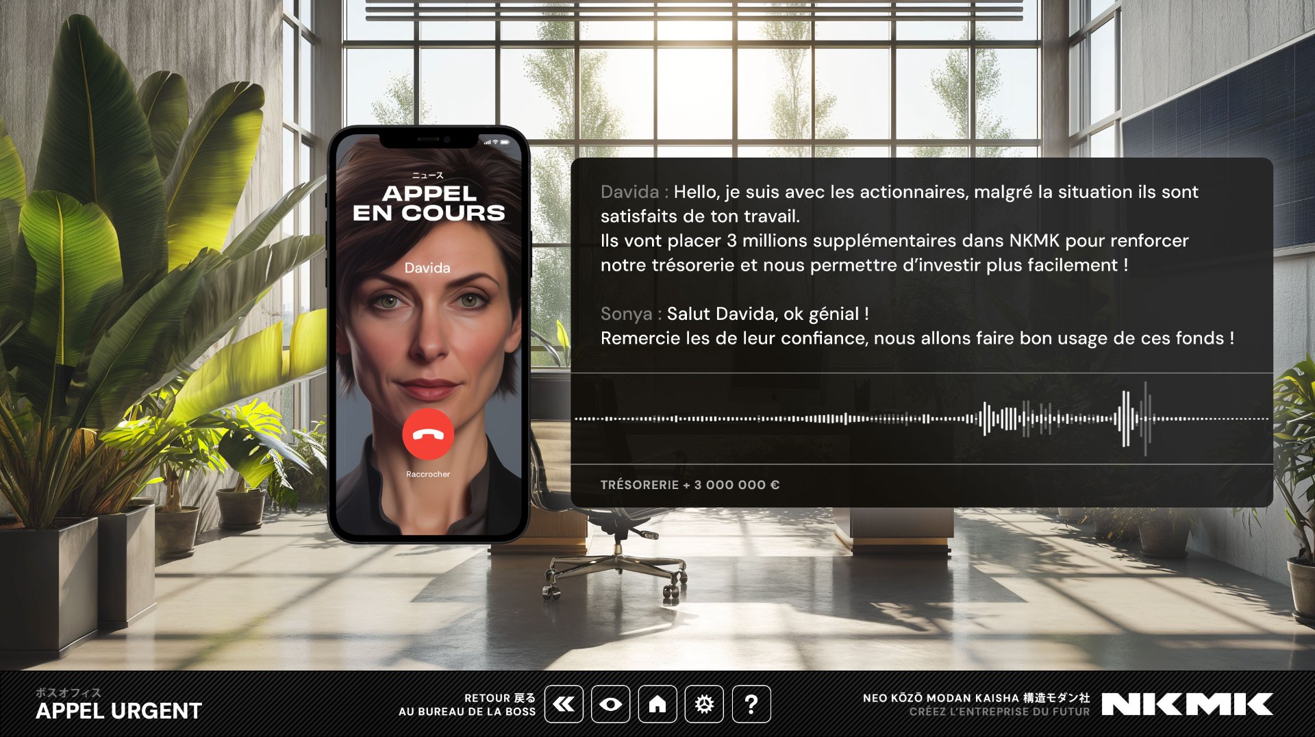 Crisis management in NKMK